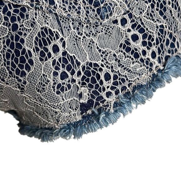 Joe’s Jeans Lace over Denim Shorts 25 - Picture 16 of 16